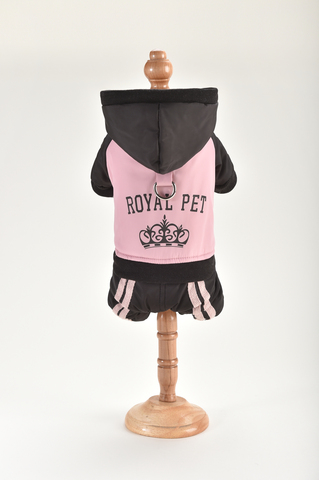 Royal Dog зимний костюм Спорт розовый 3XL