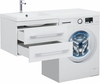 Aquanet 240160 Тумба с раковиной Aquanet Нота 120 L белый (240160)