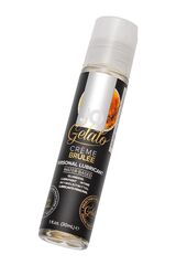 Лубрикант с ароматом крем-брюле JO GELATO CREME BRULEE - 30 мл. - 