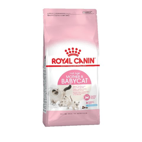 Royal Canin Mother and Babycat сухой корм для беременных, кормящих кошек и котят 2кг