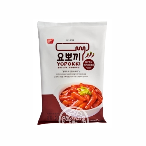 Рисовые клёцки Токпокки Yopokki б/п с острым пряным соусом 240г Корея