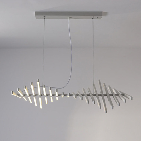 Люстра Rhythm Horizontal White L102