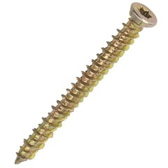 Шуруп по бетону 7,5 х 182мм желтый цинк Т30 70шт