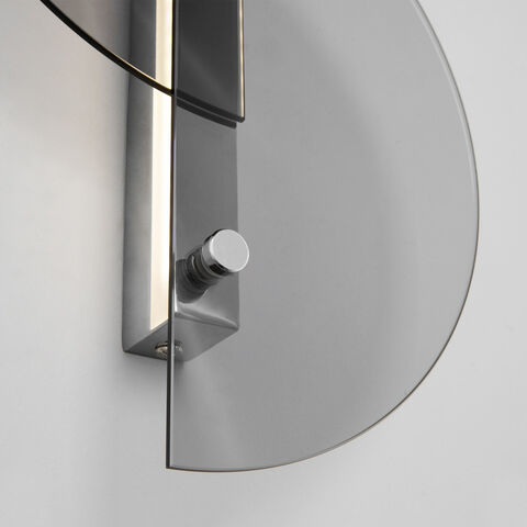 Настенный светодиодный светильник Eurosvet Colour 40160 LED прозрачный