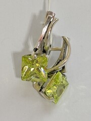 Стиль (серьги из серебра)