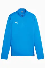 Кофта Puma teamGOAL 1/4 Zip Top Junior - синий
