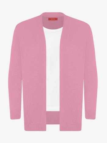 Кардиган с планкой из мягкой шерсти