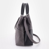 Сумка Саломея 483 мульти итальянский серо-черный