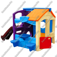 Игровой домик «Весёлый мир» — для детских игровых зон