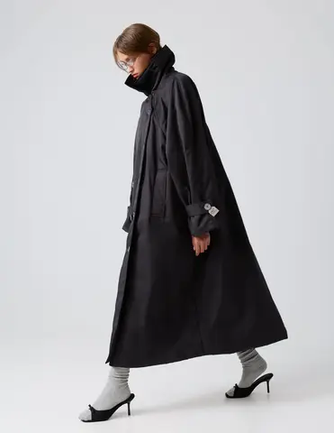 Утеплённый тренч "Душа-грейка"