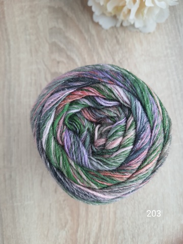 Lang Yarns Mille Colori Socks and Lace Lux 203