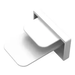 Заглушка для однофазной трековой шины Vaes 2TRA, цвет белый