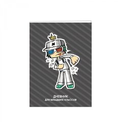 
          Дневник школьный Канц-Эксмо, 1-4 кл., 48 л, 7БЦ, матовая ламинация, когрев, выб. лак, с подсказками "Street style"