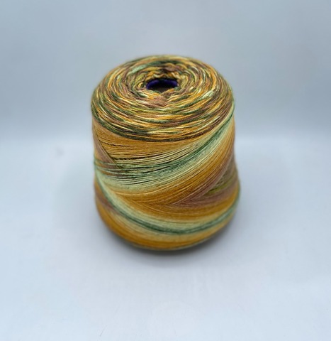 Filati Venezia (пр.Италия),art-Calzetteria, 4/16 400/100гр, 75%Меринос, 25%Полиамид, цвет-Осенний лес(1169), арт-36609