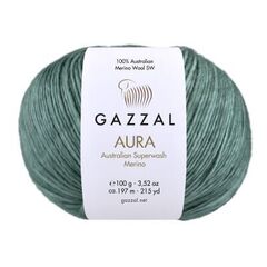 GAZZAL Aura (100% австралийская мериносовая шерсть Superwash, 100гр/197м)