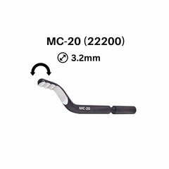 Лезвие для фаскоснимателя d.3,2мм MС-20 HSS Multi-Cutting CP GRATEX 22200