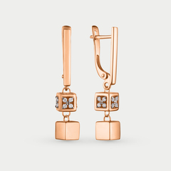 Серьги золотые