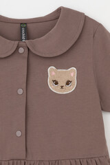 платье  для девочки  КР 5823/капучино