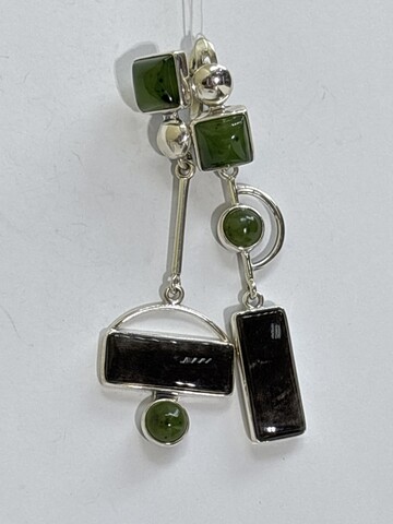 Синна (серьги из серебра)