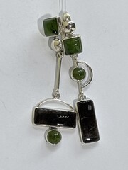 Синна (серьги из серебра)