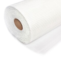 49-4-405 Сетка стеклотканевая штукатурная 5х5мм, 145г/кв.м., 1м х 50м РемоКолор