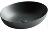 Ceramica Nova Element CN6017MDH Умывальник чаша накладная овальная, 52x39.5, цвет: темный антрацит матовый