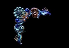 Силиконовый молд № 784 Набор вензелей