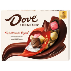 Шоколад Dove Promises ассорти молочный шоколад, 118г