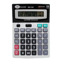 
          Калькулятор настольный Basir 12 Bit, LCD, 18.7*14.6*3.3 см, серый