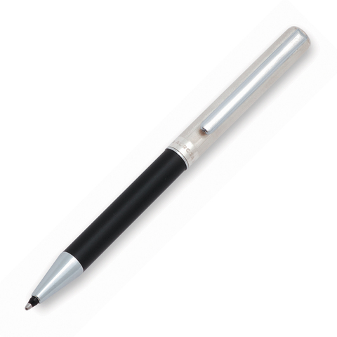 Ручка шариковая  Aurora Magellano Black & Silver Shorty, Silver (AU-A42-S)