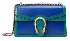 Сумка Gucci Dionysus Small бирюзовый/синий
