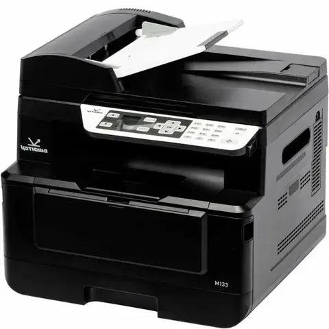 МФУ Катюша M133 принтер/копир/сканер, 33 стр/мин А4 Ч/Б, 1200 dpi. 1ГБ RAM, Ethernet, USB, USB-host, Wi-Fi (опция). Тонер в комплекте на 700 отп
