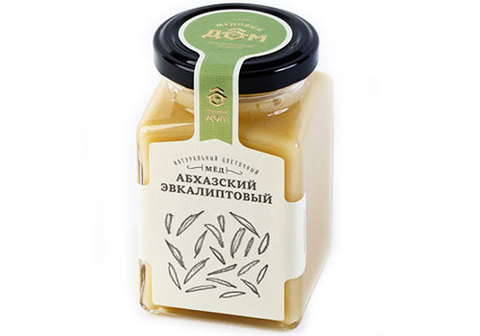 Мёд натуральный "Абхазский эвкалиптовый", 320г