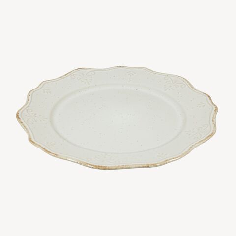 Тарелка плоская 27см Дымов Керамика Мотив Солнце