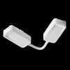 Комплектующие для систем освещения с токоведущими элементами Maytoni Accessories for tracks radity TRA084CPC-W-12