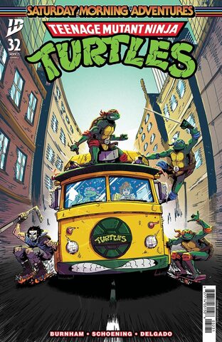 Teenage Mutant Ninja Turtles Saturday Morning Adventures Continued #32 (Cover C)