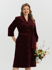 4006 Халат на пуговицах