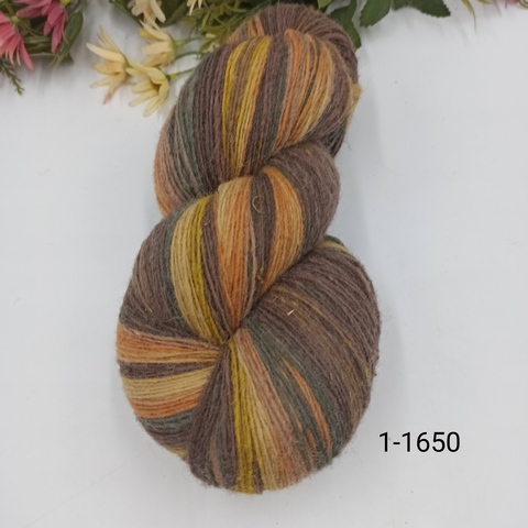 Дундага 6/1 шерсть секционного окрашивания 01-1650 420м/100гр