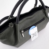 Сумка Саломея 362 македония оливковый + черный