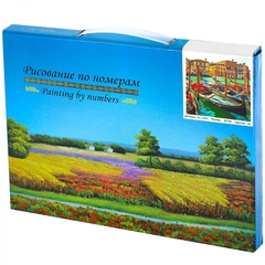 
          Картина по номерам Alingar, 30х40 см, 20 цветов, с акриловыми красками, холст на подрамнике, "Венеция"