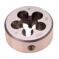 Плашка М12х1,75 DINEN22568 HSS 6g 38х14мм Terrax by Ruko 237120TX