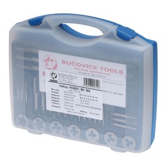 Набор метчиков и плашек M3 -M12 115CrV3 40пр Bucovice(CzTool) 330120