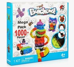 Конструктор на Липучках Bunchems 1000+ дет, размер 38см*34см*7см