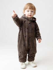 комбинезон  для мальчика  ФЛ 60009/н/5 ГР