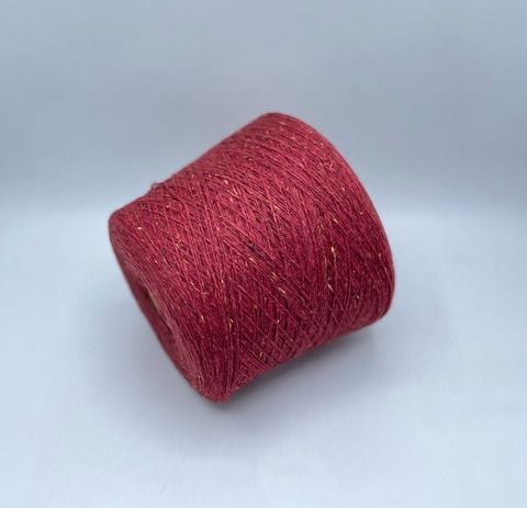 Filcom, Tibet tweed 2/11 550м. 50%Як, 50%Шелк, Мятая клубника,твидовый, 37149