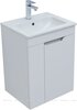 Aquanet 332515 Тумба с раковиной Практика 50 цв.белый матовый (332515)