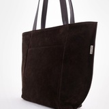 Сумка Саломея 1044 эко-замша кофе