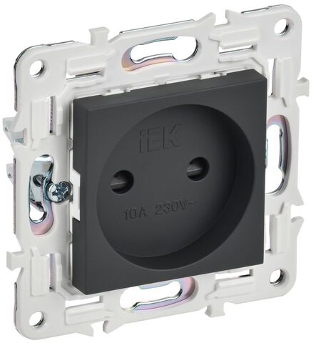 SKANDY Роз. без з/к с з/ш 10А SK-R01G граф. IEK