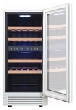 Винный шкаф Cellar Private CP027-2TWH белая дверь со скрытой рукояткой