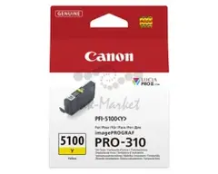 Canon картридж inkjet жёлтый original (6955C001) PFI5100Y